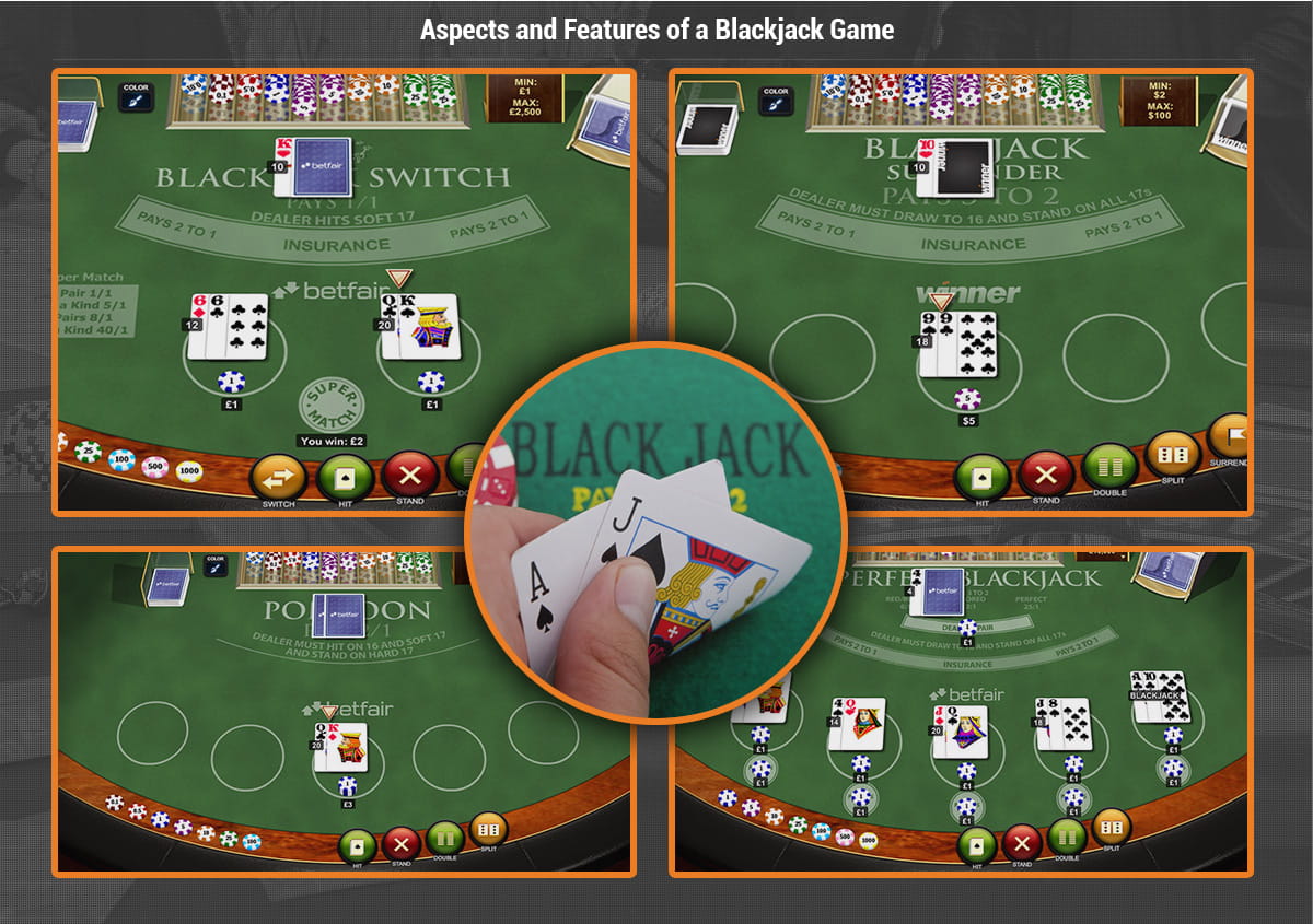 Aspects and Features of a Blackjack Game