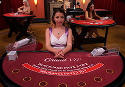 Live Dealer Blackjack by Evolution Gaming