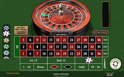 Play Premium European Roulette at William Hill Casino