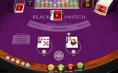 Blackjack Switch New Casino Game