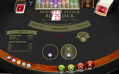 Double Attack Blackjack New Casino Game